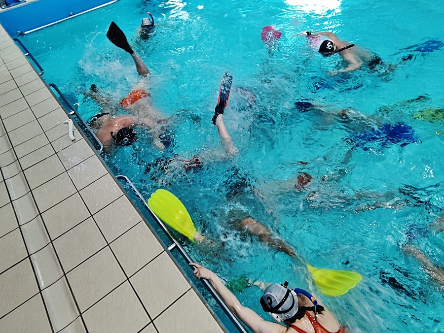 Hokej pod wodą Walenie Siemianowice Śląskie Trening 14 III 2026